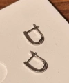 Silver Mini Küpe