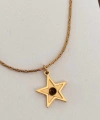 Minimal Yıldız Gold Kolye