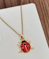 Uğur Böceği Gold Kolye