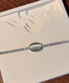 Oval Silver Taşlı Bileklik