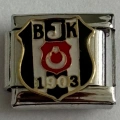 Beşiktaş - 402 - İtalyan Bileklik Charmı
