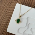 Yeşil Taşlı Kolye