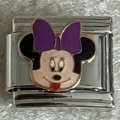 Minnie Mouse 2 - İtalyan Bileklik Charmı