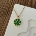 Yıldızlı Yeşil Tarot Kolye