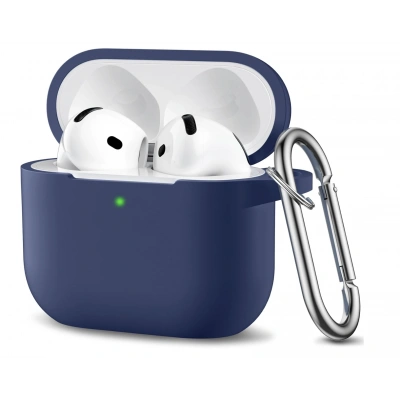 Airpods 4. Nesil Uyumlu Lacivert Kılıf