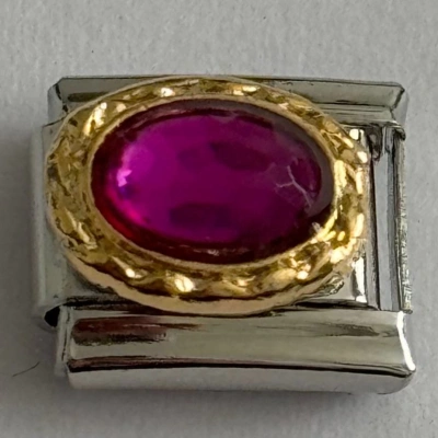 Pembe Taş - İtalyan Bileklik Charmı