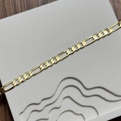 İnce Ezme Zincir Bileklik