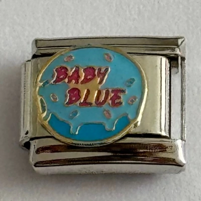 Baby Blue - 351 - İtalyan Bileklik Charmı