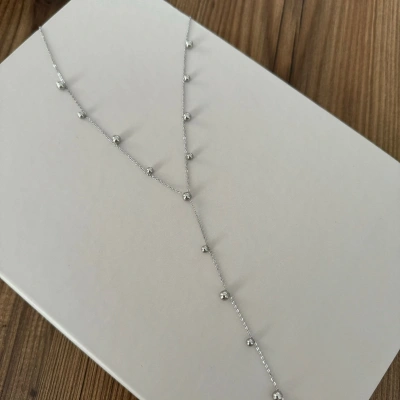 Dorika Y Silver Kolye