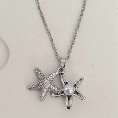 Deniz Yıldızı Silver Kolye