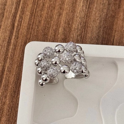 Boncuk Taşlı Yüzük - Ayarlanabilir