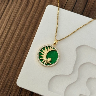 Yeşil Tarot Kolye