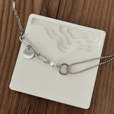 Charmlı Model Silver Bileklik