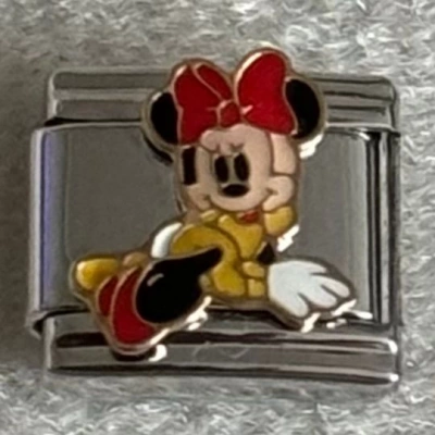 Minnie Mouse 3 - İtalyan Bileklik Charmı