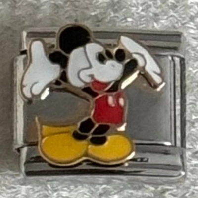 Mickey Mouse 2 - İtalyan Bileklik Charmı