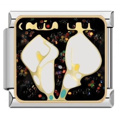 Lilyum Zambak - 175 - İtalyan Bileklik Charmı