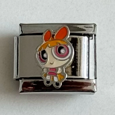 Powerpuff Girls Blossom - 443 - İtalyan Bileklik Charmı