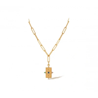 Göz Kart Detay Kolye - Özel Seri