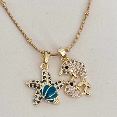 Sahil Charmlı Kolye