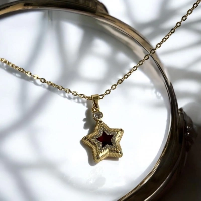 Yıldız Gold Kolye