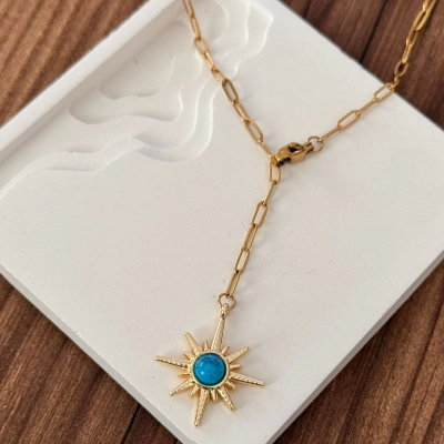 Kutup Yıldızı Y Kolye