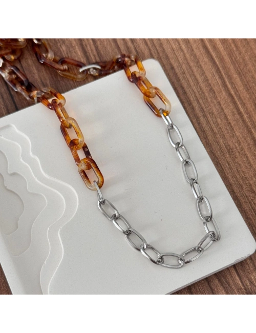 Leopar Silver Kolye
