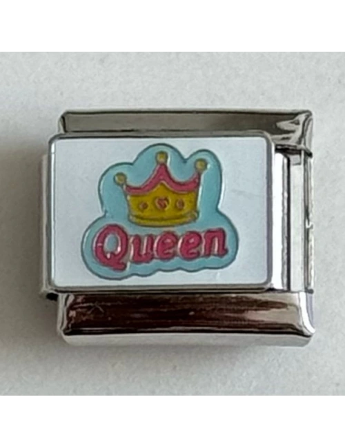 Queen Kraliçe - 444 - İtalyan Bileklik Charmı