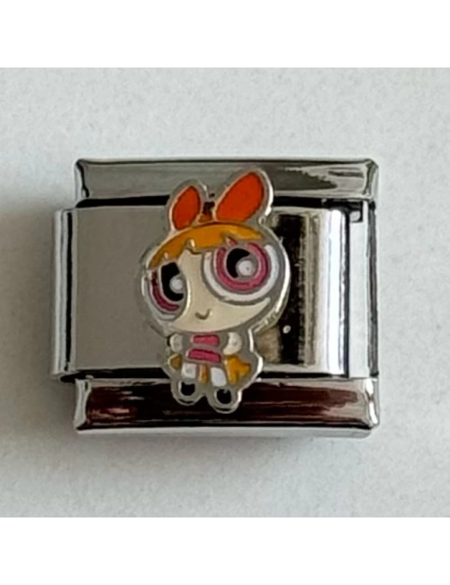 Powerpuff Girls Blossom - 443 - İtalyan Bileklik Charmı