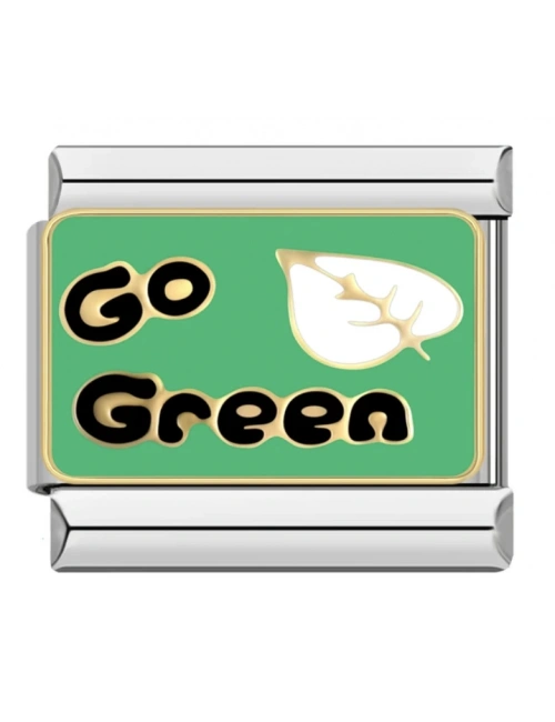Go Green - 187 - İtalyan Bileklik Charmı