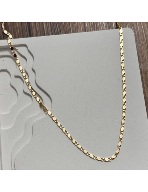 İnce Zincir Kolye Basic Gold