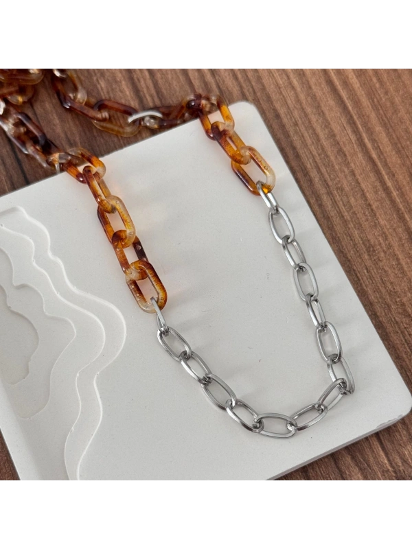 Leopar Silver Kolye