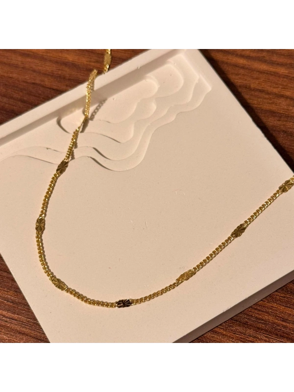 Ezme Gold Zincir Kolye