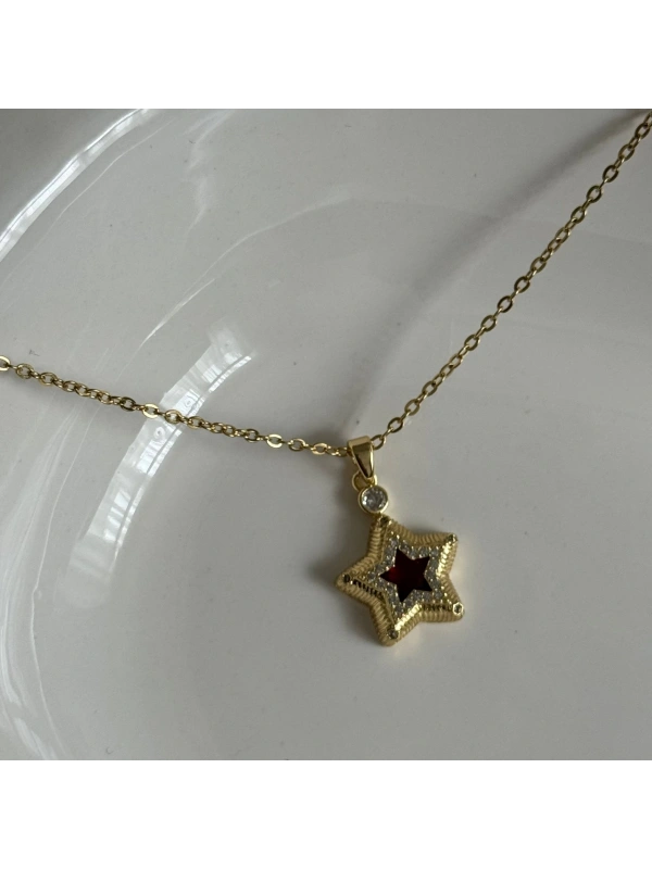 Yıldız Gold Kolye