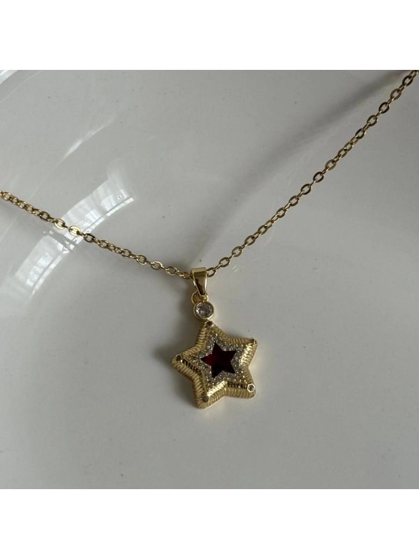 Yıldız Gold Kolye