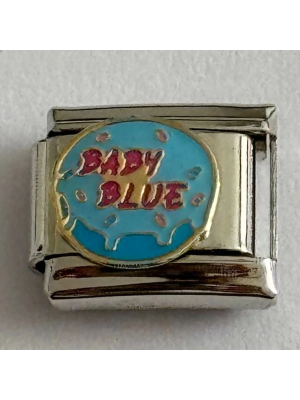 Baby Blue - 351 - İtalyan Bileklik Charmı