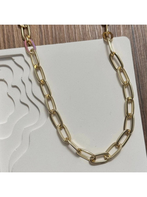 Ataç Zincir Kolye Basic Gold