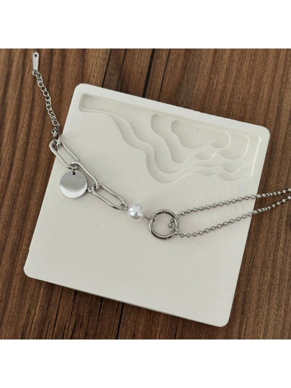Charmlı Model Silver Bileklik
