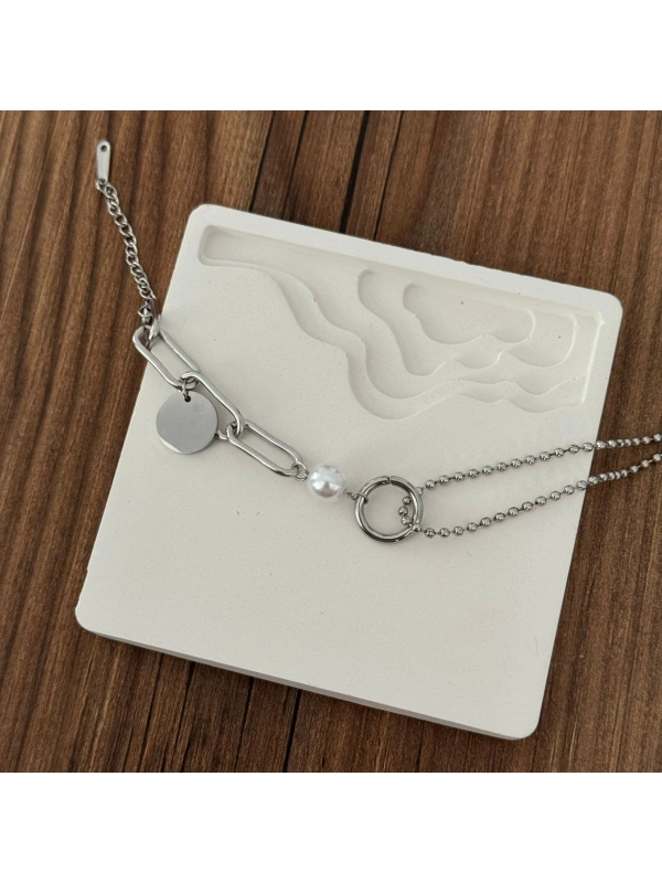 Charmlı Model Silver Bileklik