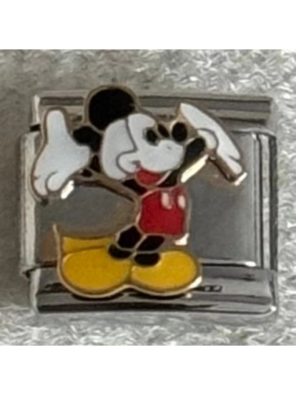 Mickey Mouse 2 - İtalyan Bileklik Charmı