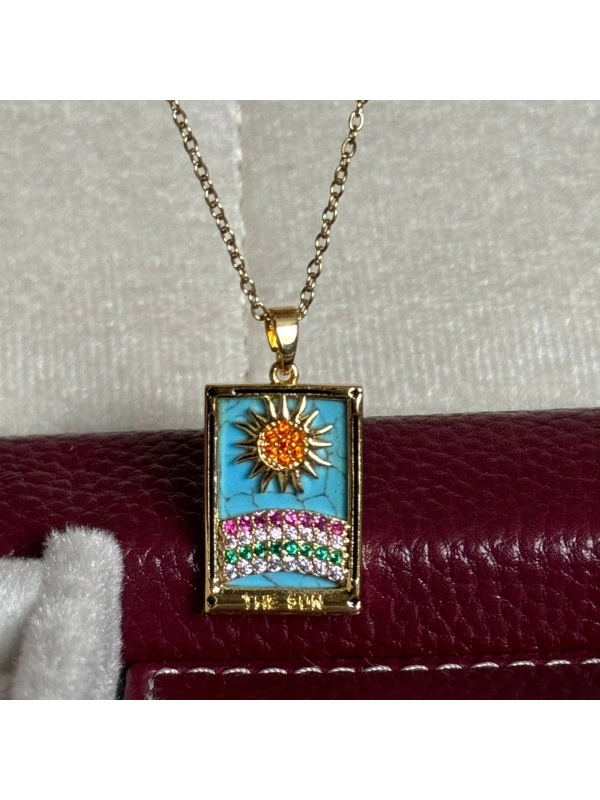 Güneş Tarot Kolye