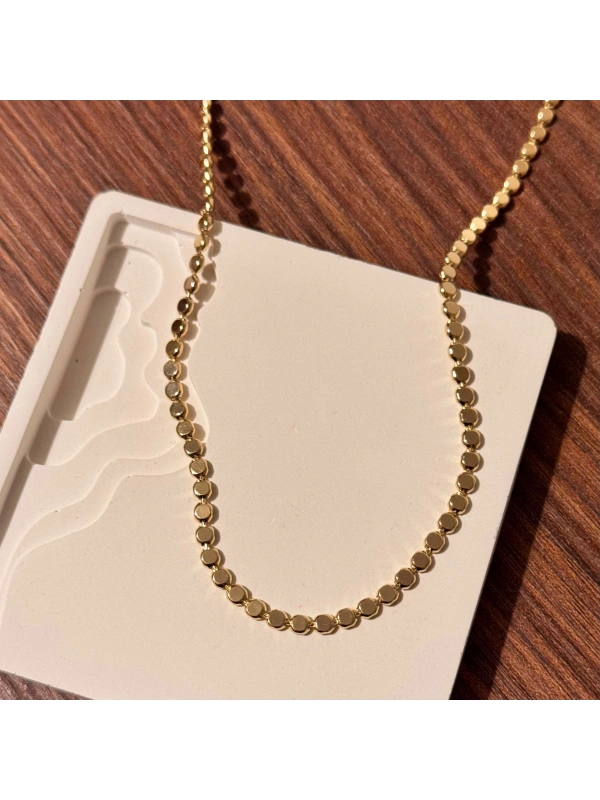 Gold Ezme Kolye