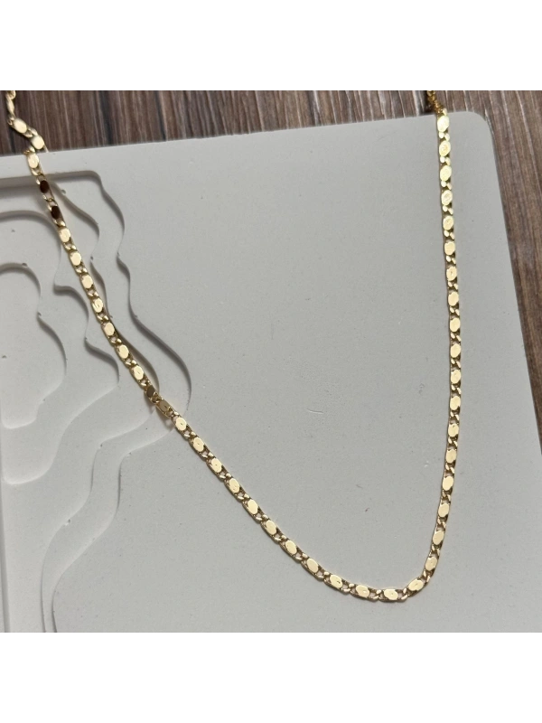 İnce Zincir Kolye Basic Gold