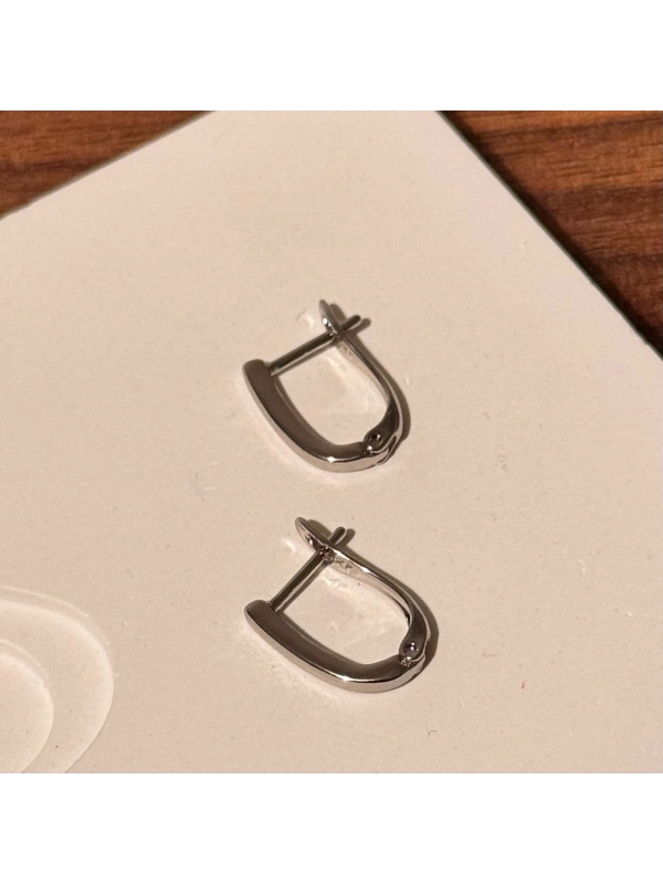 Silver Mini Küpe