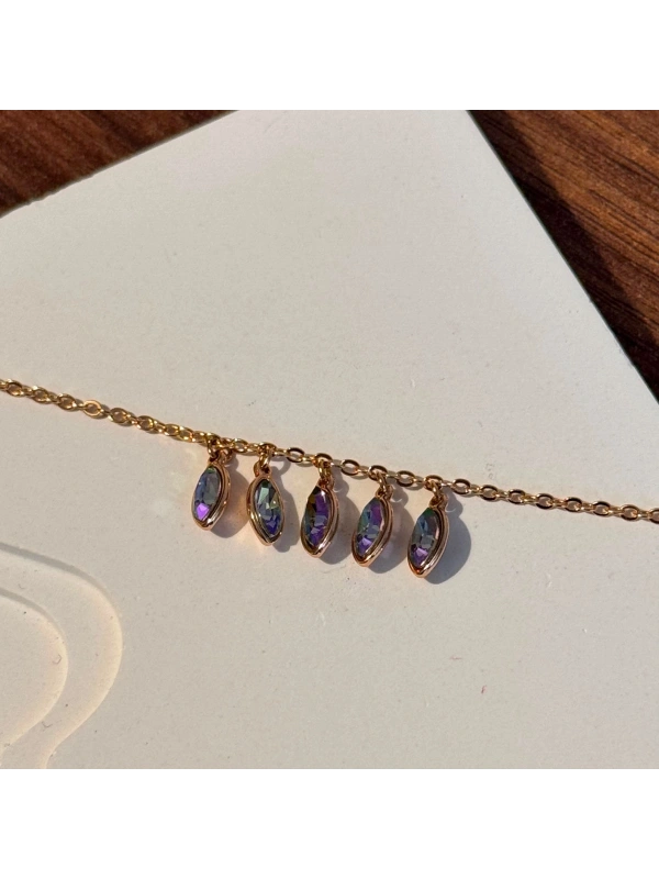 Rose Gold Taşlı Bileklik
