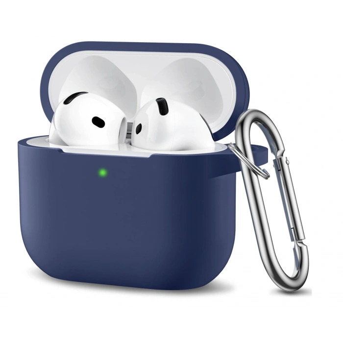 Airpods 4. Nesil Uyumlu Lacivert Kılıf