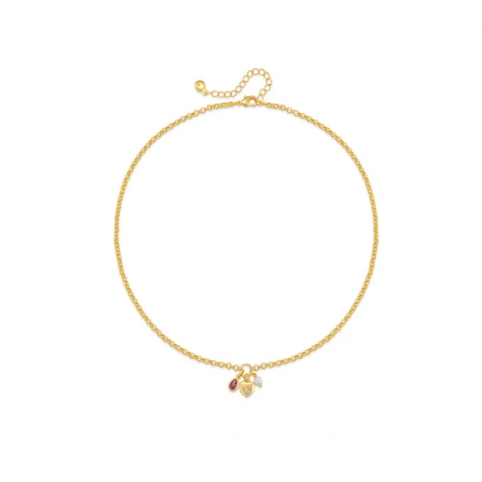 Mini Charmlı Kolye - Özel Seri