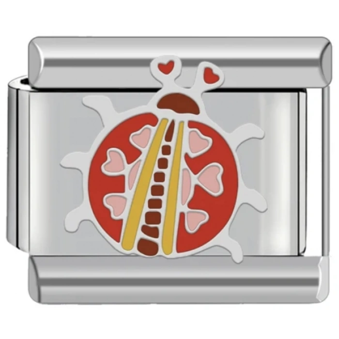 Uğur Böceği - 297 - İtalyan Bileklik Charmı