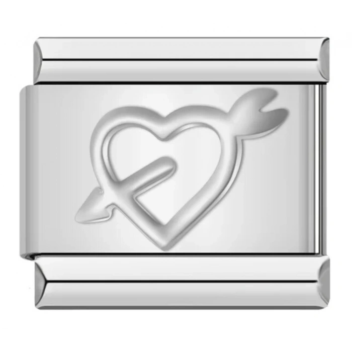 Oklu Kalp - İtalyan Charm