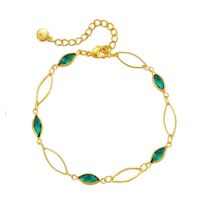 Yeşil Taşlı Bileklik - Özel Seri