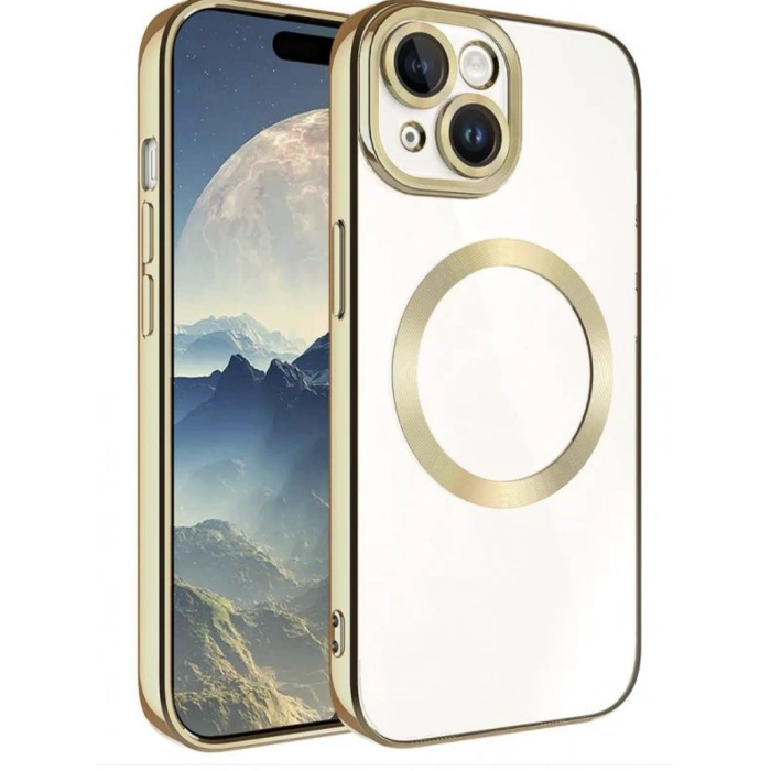 İphone 15 Gold Detaylı Kılıf